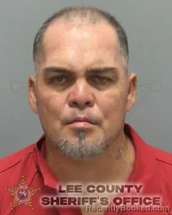 Mugshot of Jose Luis Delgadillo booked in Lee County, Florida on October 11, 2026