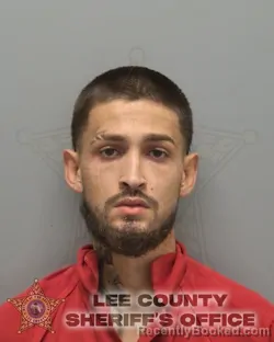 Mugshot of Alberto Alarcon Mendez booked in Lee County, Florida on October 11, 2026