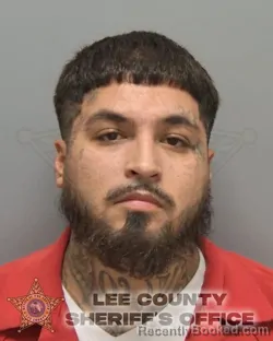 Mugshot of Michael Anthony Leal booked in Lee County, Florida on October 11, 2026
