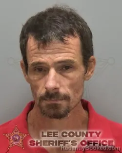 Mugshot of Daniel Robert Todd booked in Lee County, Florida on October 12, 2026