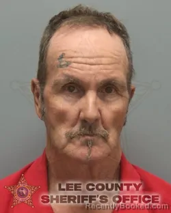 Mugshot of Kerry Noel Ericksen booked in Lee County, Florida on October 12, 2026