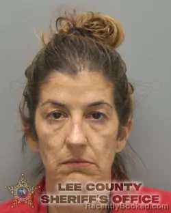 Mugshot of Lauren Michele Horky booked in Lee County, Florida on October 12, 2026