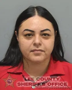 Mugshot of Christina Lynn Rendon booked in Lee County, Florida on October 12, 2026
