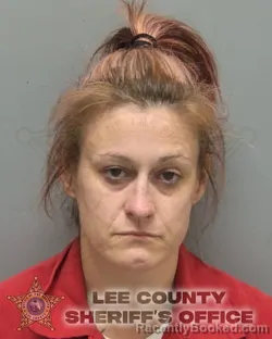 Mugshot of Candice Marie Terzak booked in Lee County, Florida on October 12, 2026