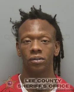 Mugshot of Tauri Alvin Armond Griffin booked in Lee County, Florida on October 12, 2026