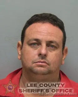 Mugshot of Norangel Martinez Pena booked in Lee County, Florida on October 13, 2026