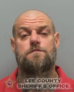 Mugshot of William Anthony Jessie booked in Lee County, Florida on October 13, 2026