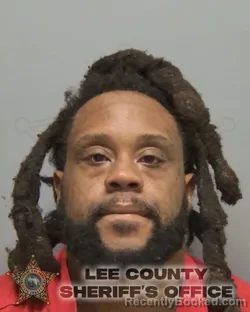 Mugshot of Martinell Rashad Griffin booked in Lee County, Florida on October 13, 2026