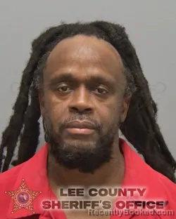 Mugshot of Dominique Lamars Williams booked in Lee County, Florida on October 13, 2026