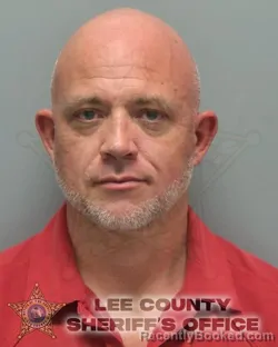 Mugshot of Jason Bradley Kreifels booked in Lee County, Florida on October 13, 2026