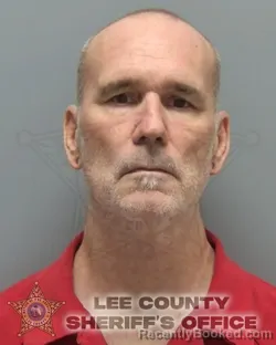 Mugshot of David Farrell Mcclain booked in Lee County, Florida on October 13, 2026