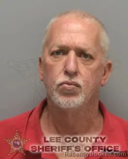 Mugshot of Glen Russell Jr Barrs booked in Lee County, Florida on October 13, 2026