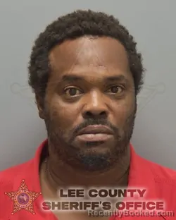 Mugshot of Andrae Bernard Griffin booked in Lee County, Florida on October 14, 2026