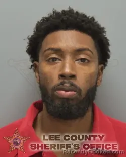 Mugshot of Derrick Lamar Jr. Williams booked in Lee County, Florida on October 16, 2026