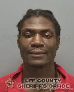Mugshot of Deandre Raheem Nesbit booked in Lee County, Florida on October 16, 2026