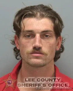 Mugshot of Joseph Ryan Carangi booked in Lee County, Florida on October 30, 2026