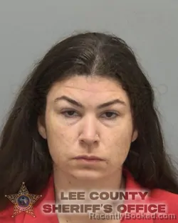 Mugshot of Audrey Reale booked in Lee County, Florida on October 30, 2026