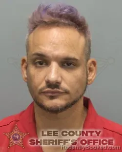 Mugshot of Abdiel Martinez booked in Lee County, Florida on October 30, 2026