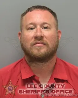 Mugshot of Cory Andrew Prince booked in Lee County, Florida on October 30, 2026