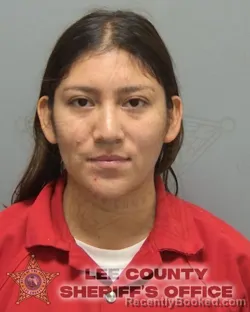 Mugshot of Virginia Lagunas booked in Lee County, Florida on October 30, 2026