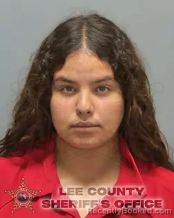 Mugshot of Briana Rizo booked in Lee County, Florida on October 30, 2026