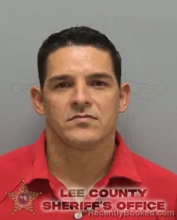 Mugshot of Leodanis Pelegrino Ramirez booked in Lee County, Florida on October 30, 2026