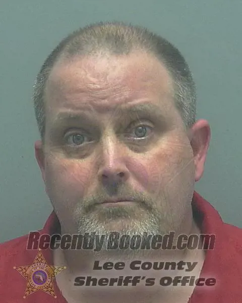 Booking photo from Lee County, Florida