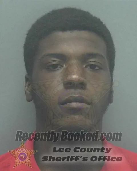 Booking photo from Lee County, Florida