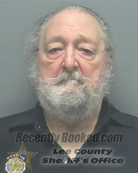 Booking photo from Lee County, Florida