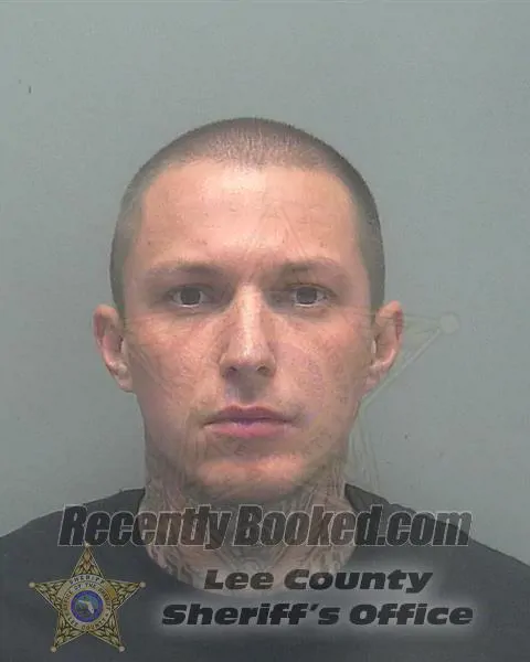 Booking photo from Lee County, Florida