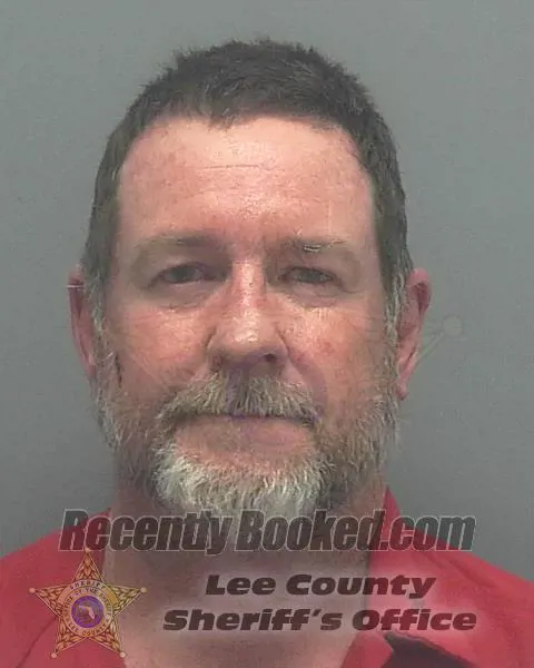 Booking photo from Lee County, Florida