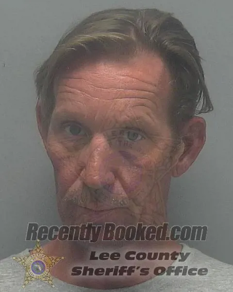 Booking photo from Lee County, Florida