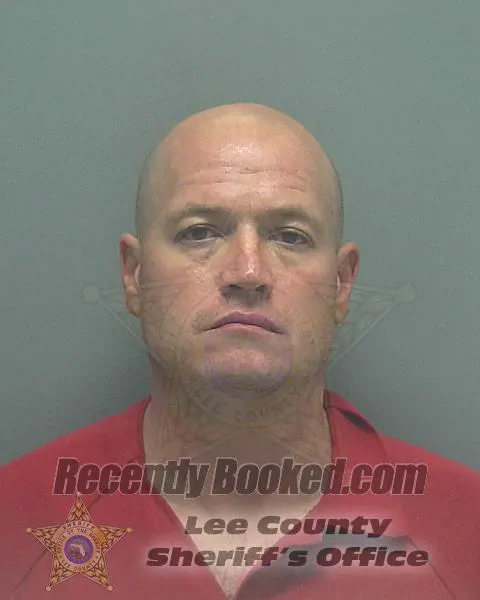 Booking photo from Lee County, Florida