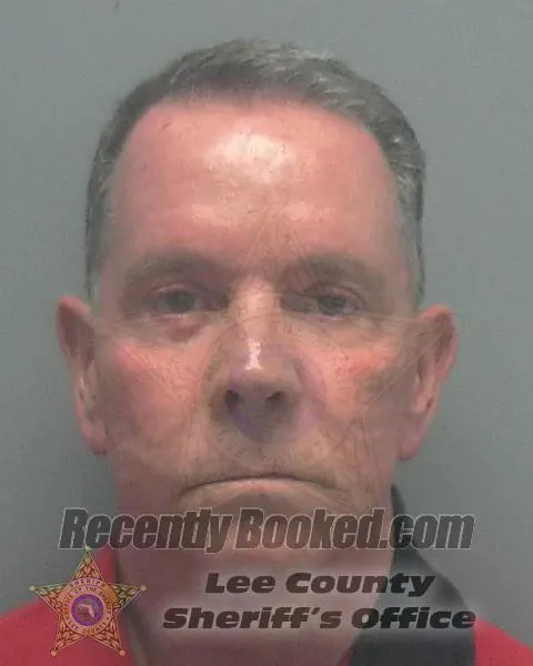 Booking photo from Lee County, Florida