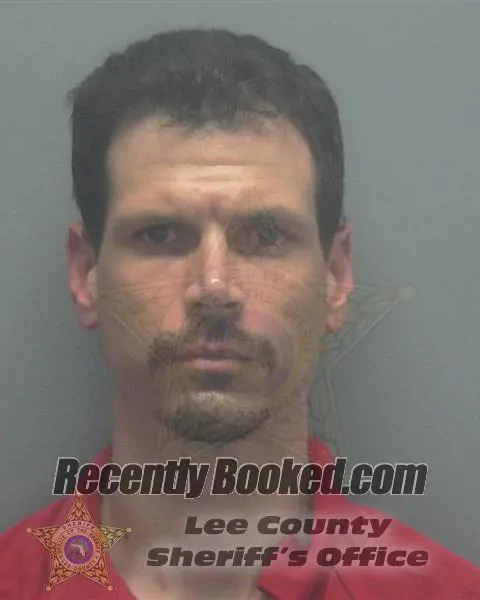 Booking photo from Lee County, Florida