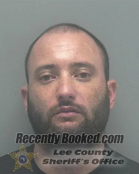 Booking photo from Lee County, Florida