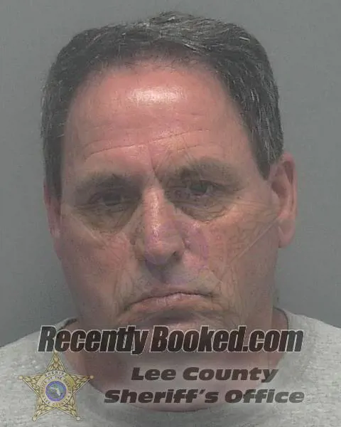 Booking photo from Lee County, Florida