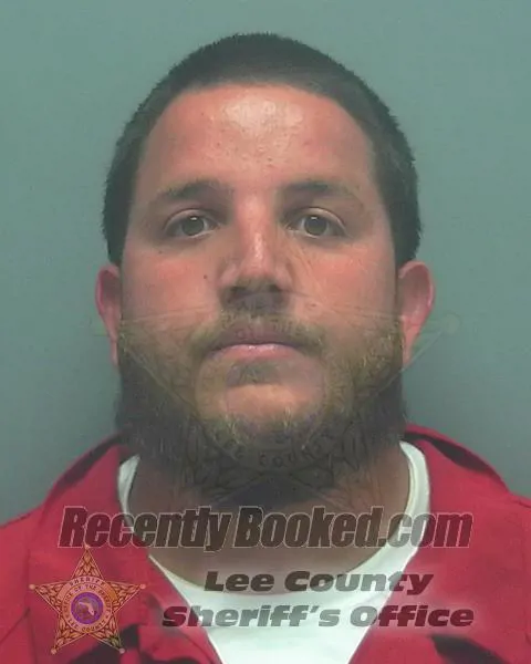 Booking photo from Lee County, Florida