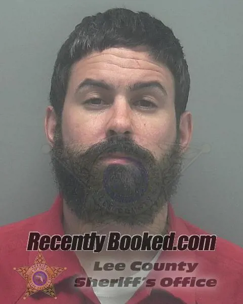 Booking photo from Lee County, Florida