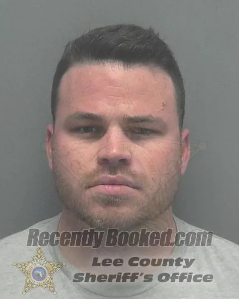 Booking photo from Lee County, Florida