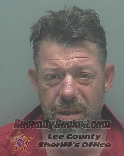 Booking photo from Lee County, Florida