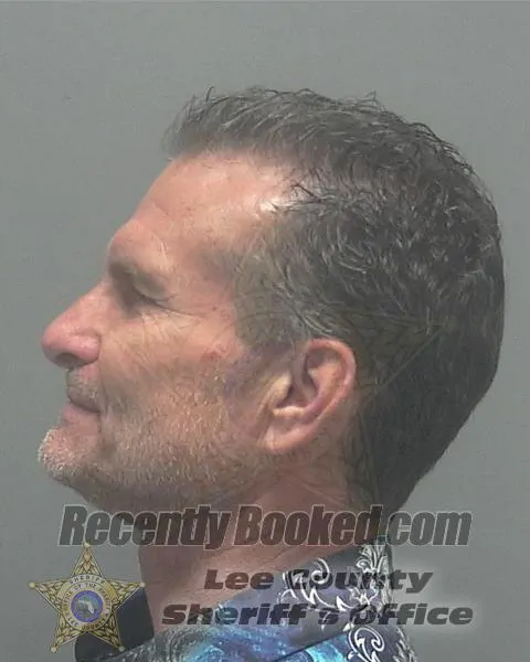 Booking photo from Lee County, Florida