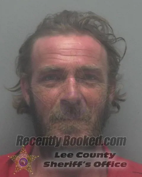 Booking photo from Lee County, Florida
