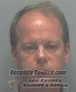 Booking photo from Lee County, Florida
