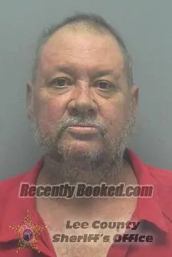 Booking photo from Lee County, Florida