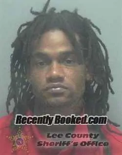 Booking photo from Lee County, Florida