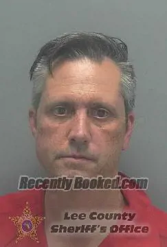 Booking photo from Lee County, Florida
