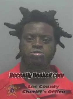 Booking photo from Lee County, Florida