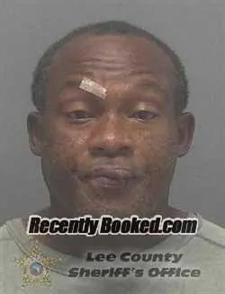 Booking photo from Lee County, Florida
