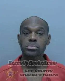 Booking photo from Lee County, Florida